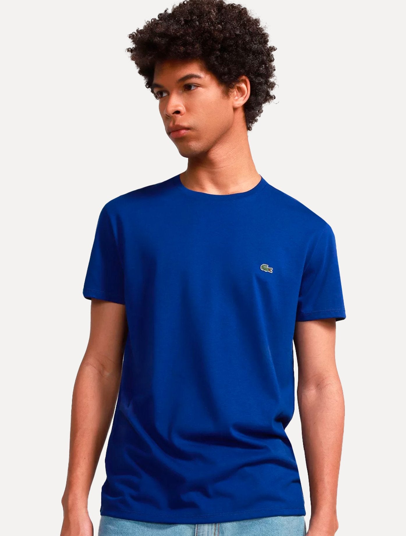 KIT LACOSTE 5 CAMISETAS + 1 RELOJ