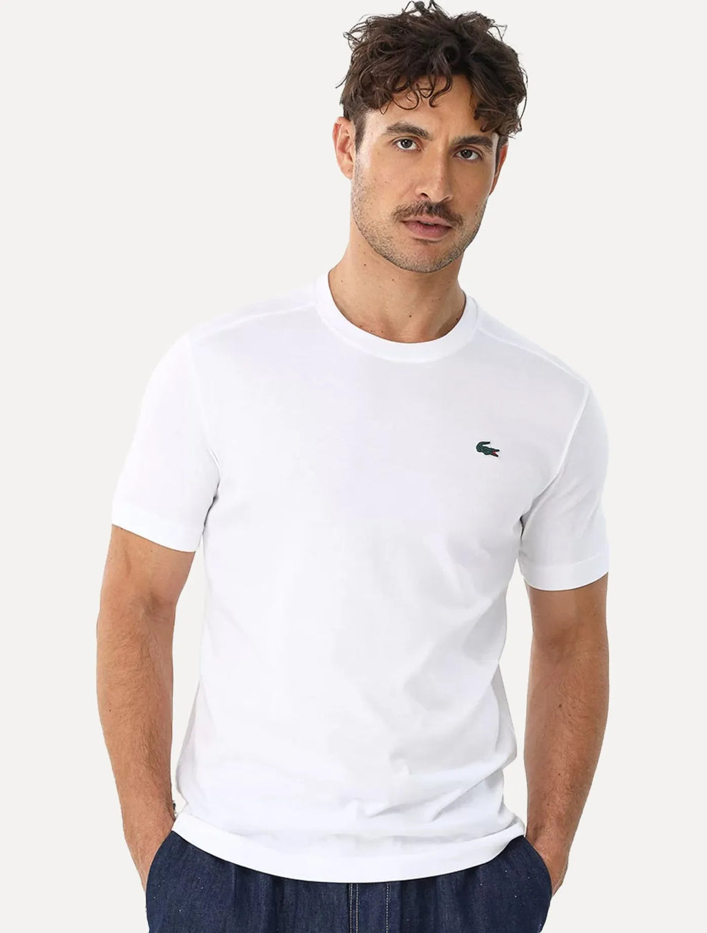 KIT LACOSTE 5 CAMISETAS + 1 RELOJ