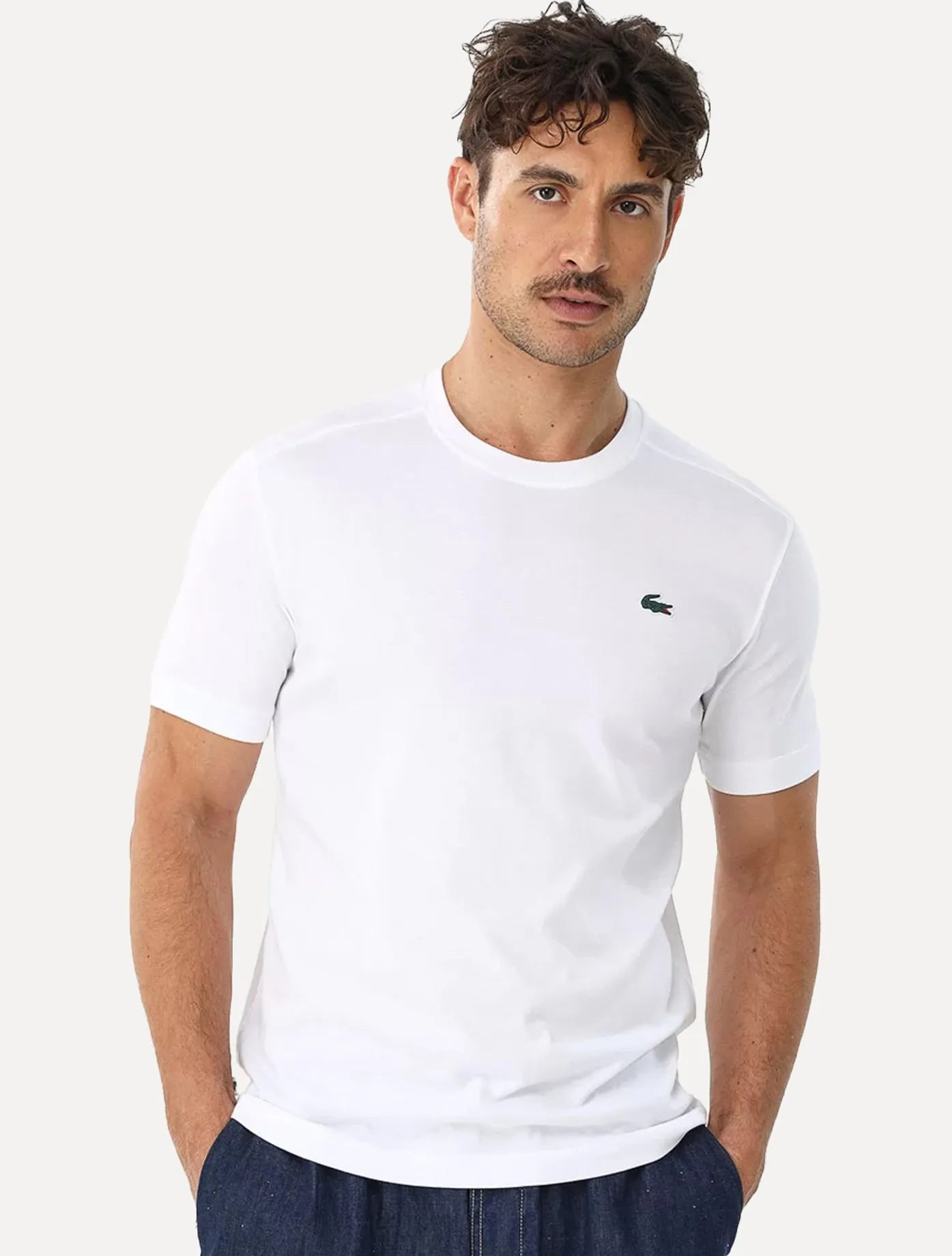 KIT LACOSTE 5 CAMISETAS + 1 RELOJ