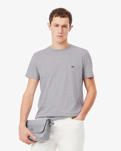 KIT LACOSTE 5 CAMISETAS + 1 RELOJ