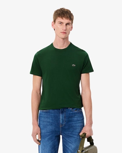 KIT LACOSTE 5 CAMISETAS + 1 RELOJ